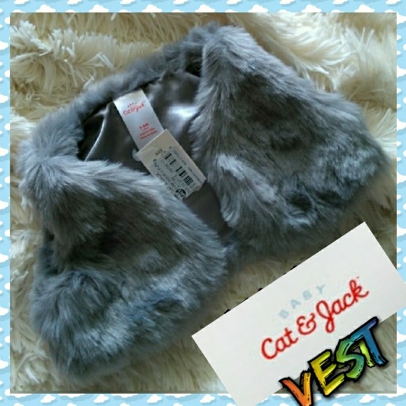 cat and jack fur vest